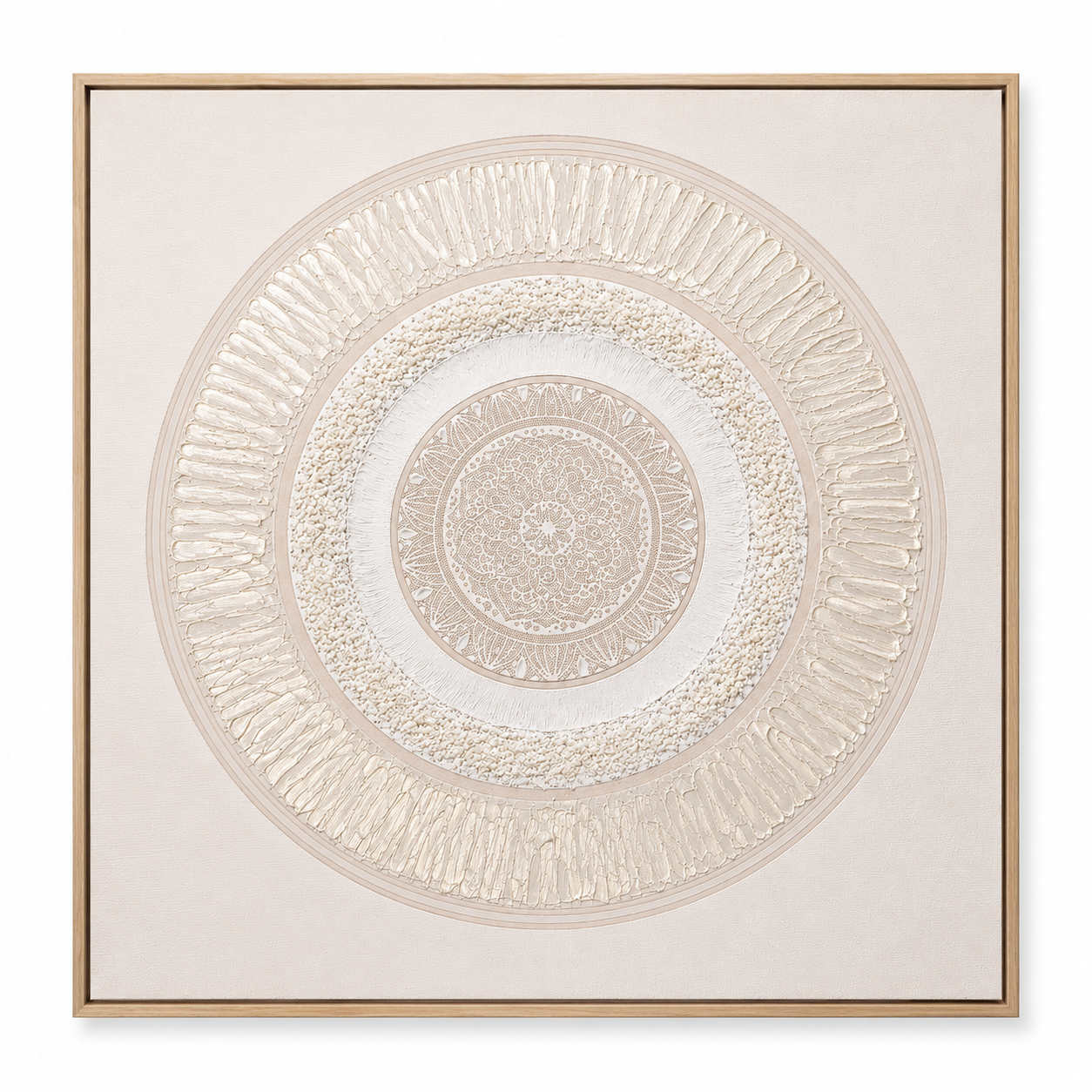 Mandala 3D Wall Art 80x80