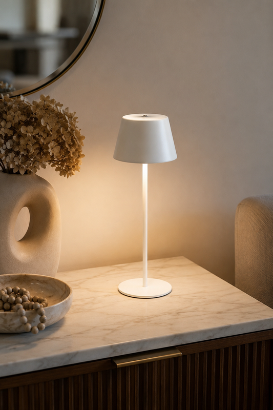 Lampe Rechargeable en métal Elancé Differentes Couleurs – vue principale | ODECO