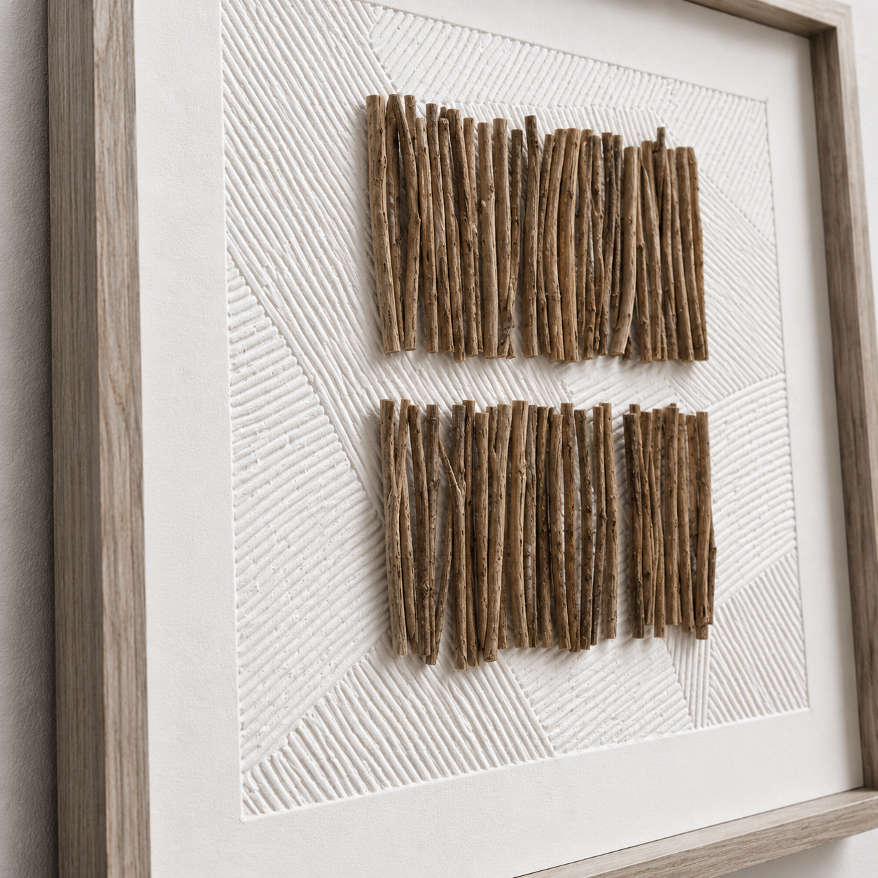 3D Wooden Ends Picture 40x40