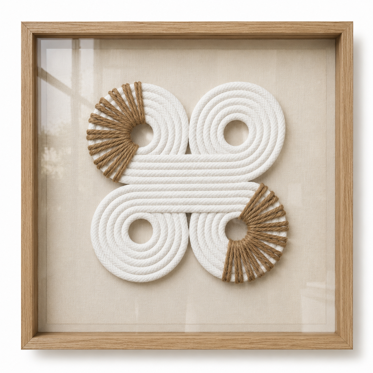 3D Decorative Eight-Shaped Painting 40*40