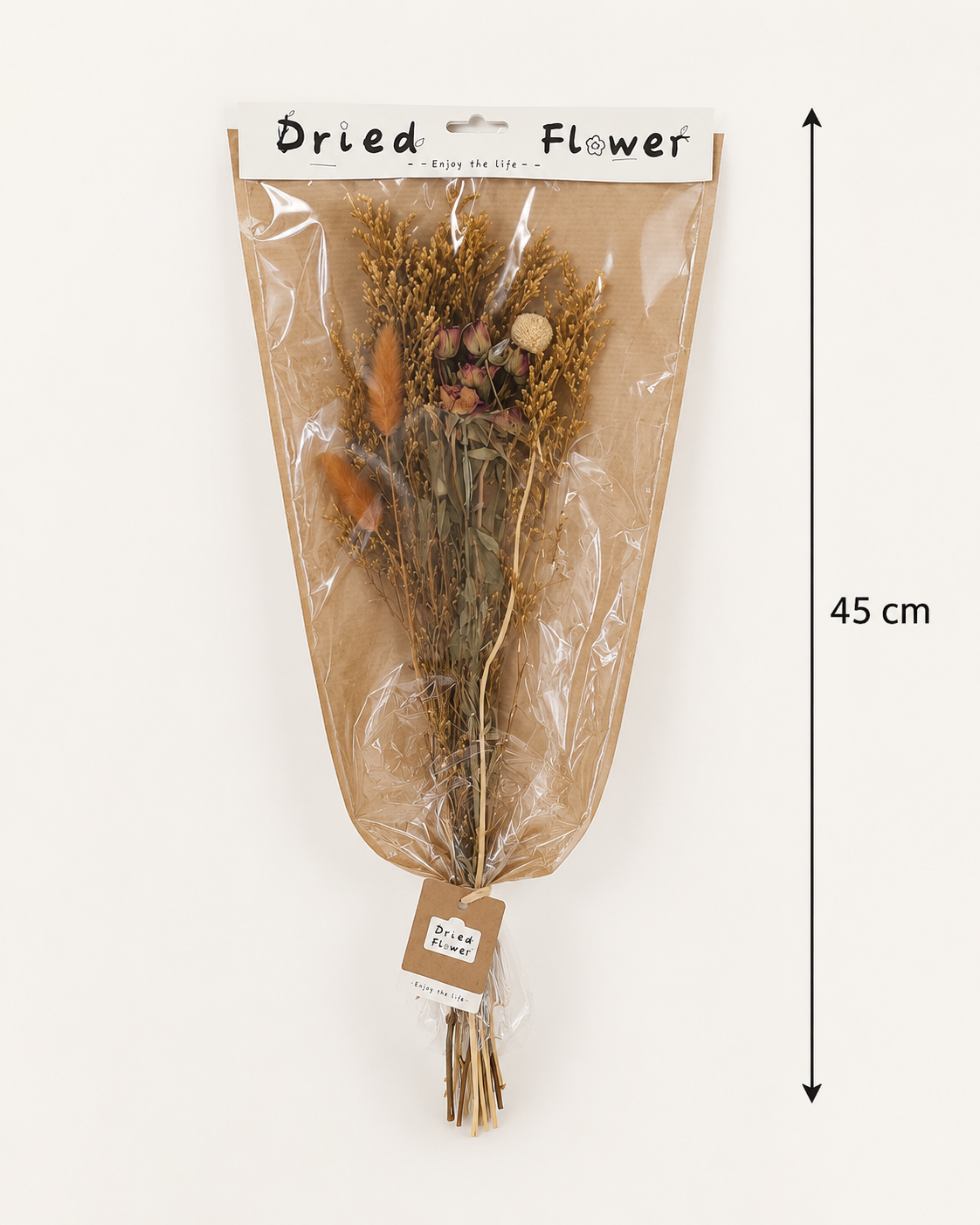 Fleurs séchées 45cm
