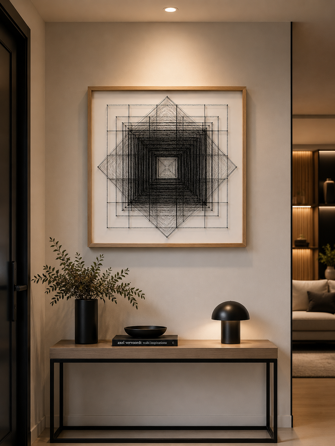 3D Metatron Wall Art 80*80