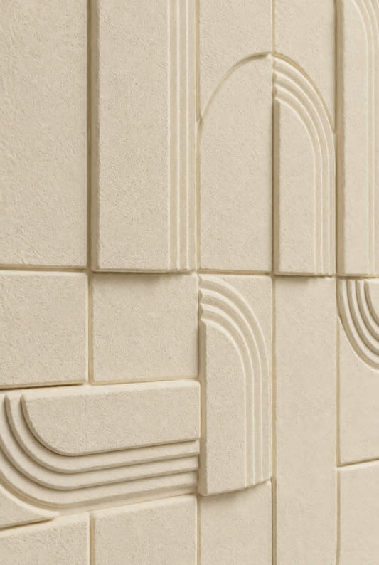 Tableau géométrique 3D — 50 × 70 cm – vue 2 du produit | ODECO
