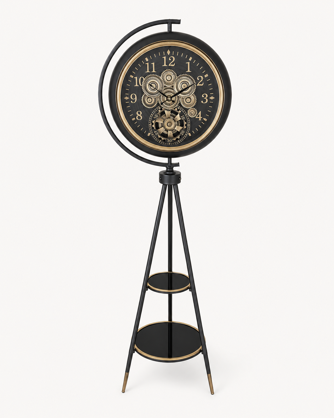 Horloge Verticale sur Trépied – vue 3 du produit | ODECO