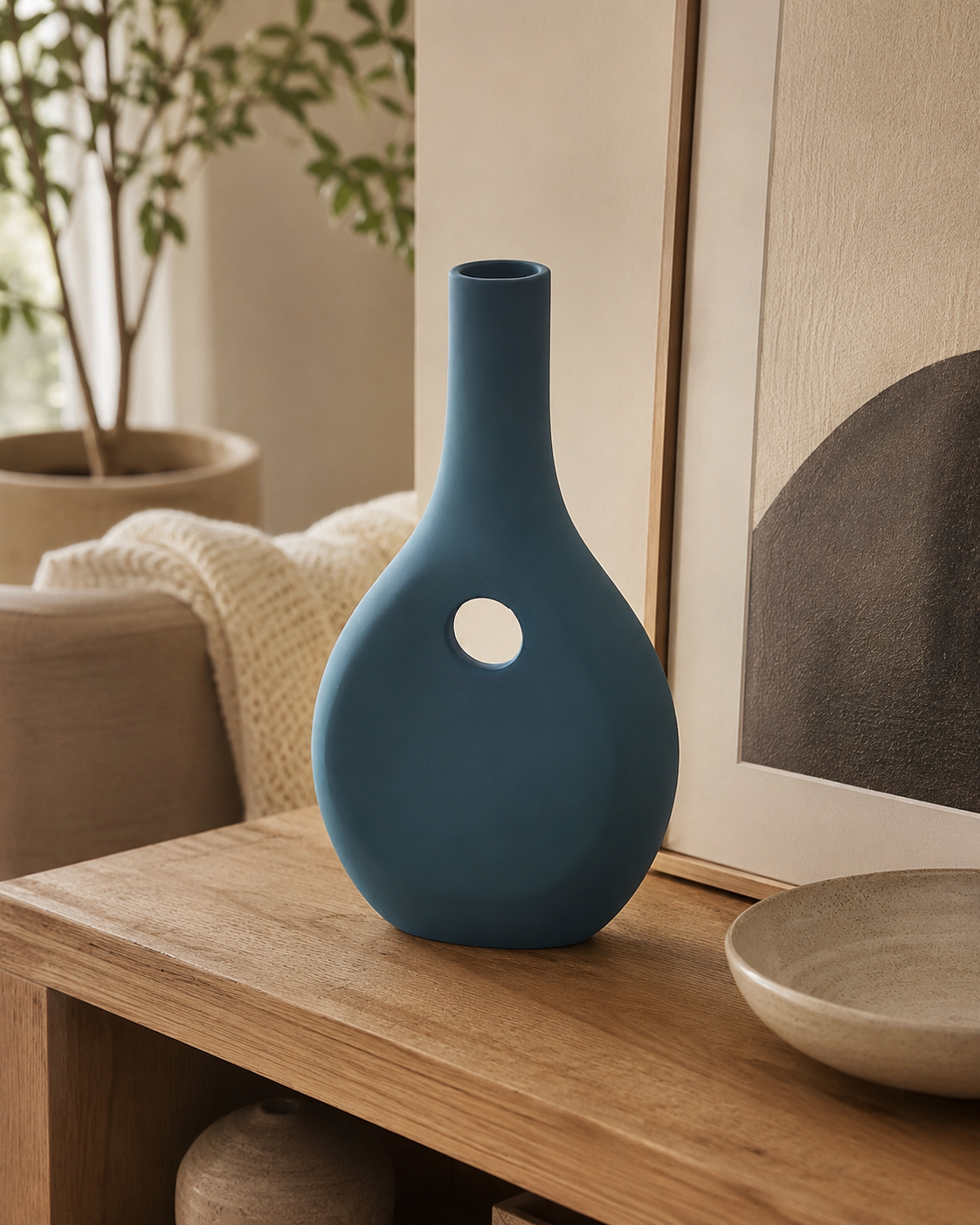 Vase en Céramique Petit Trou (GM)