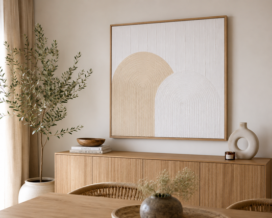 Minimalist Painting on Canvas 80x80