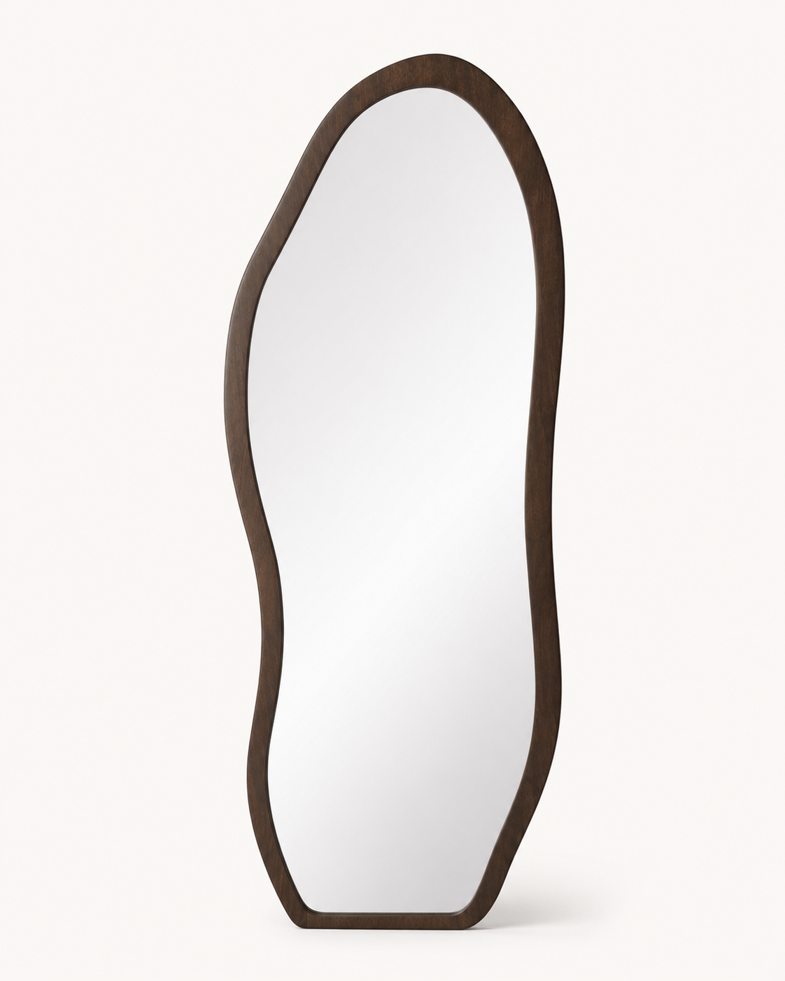 Miroir Nuage sur Pied Couleur Bois – vue 2 du produit | ODECO