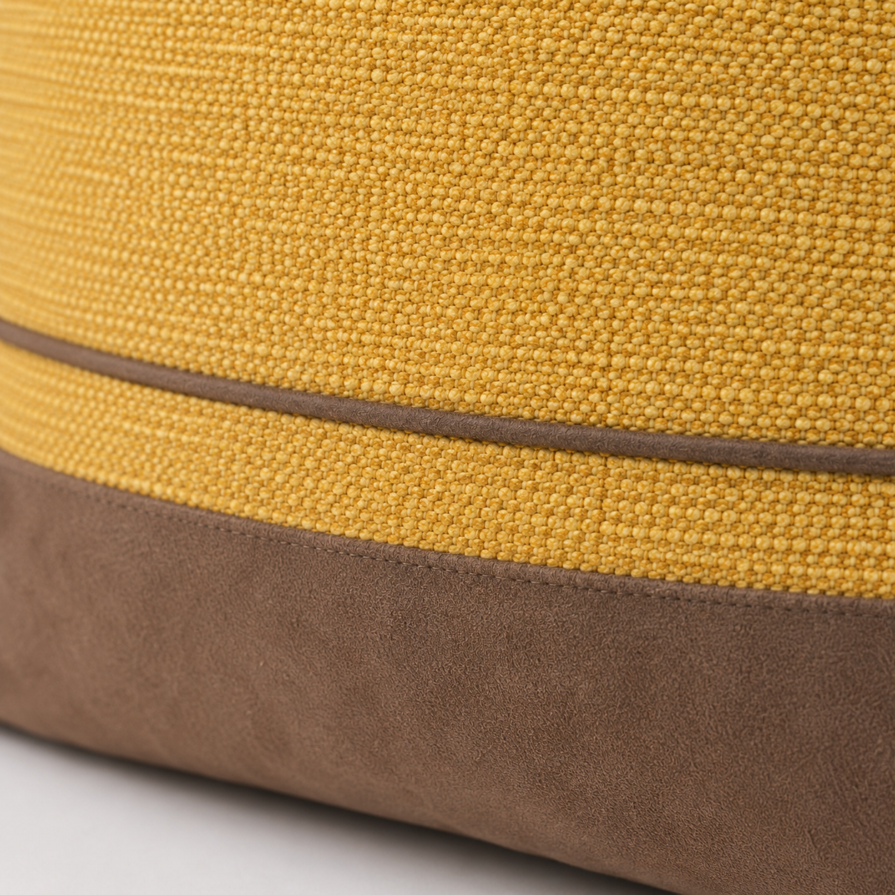 Coussin décoratif texturé avec base contrastante – vue 11 du produit | ODECO