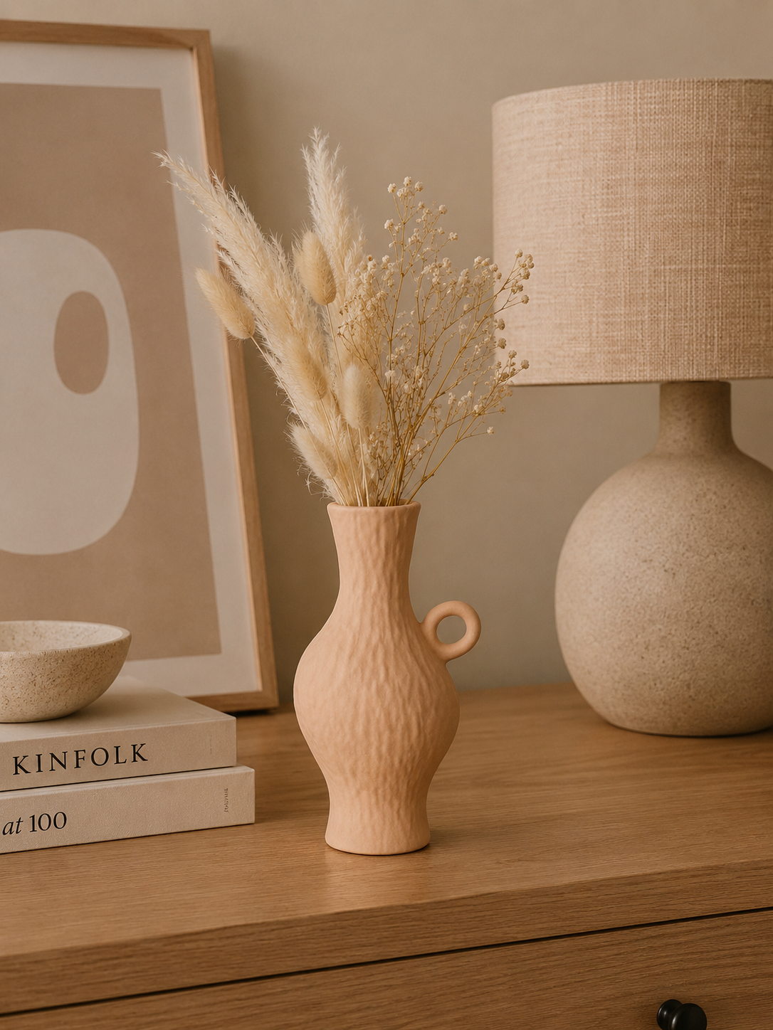 Vase en Terre Cuite « Silhouette » (GM) – vue 3 du produit | ODECO