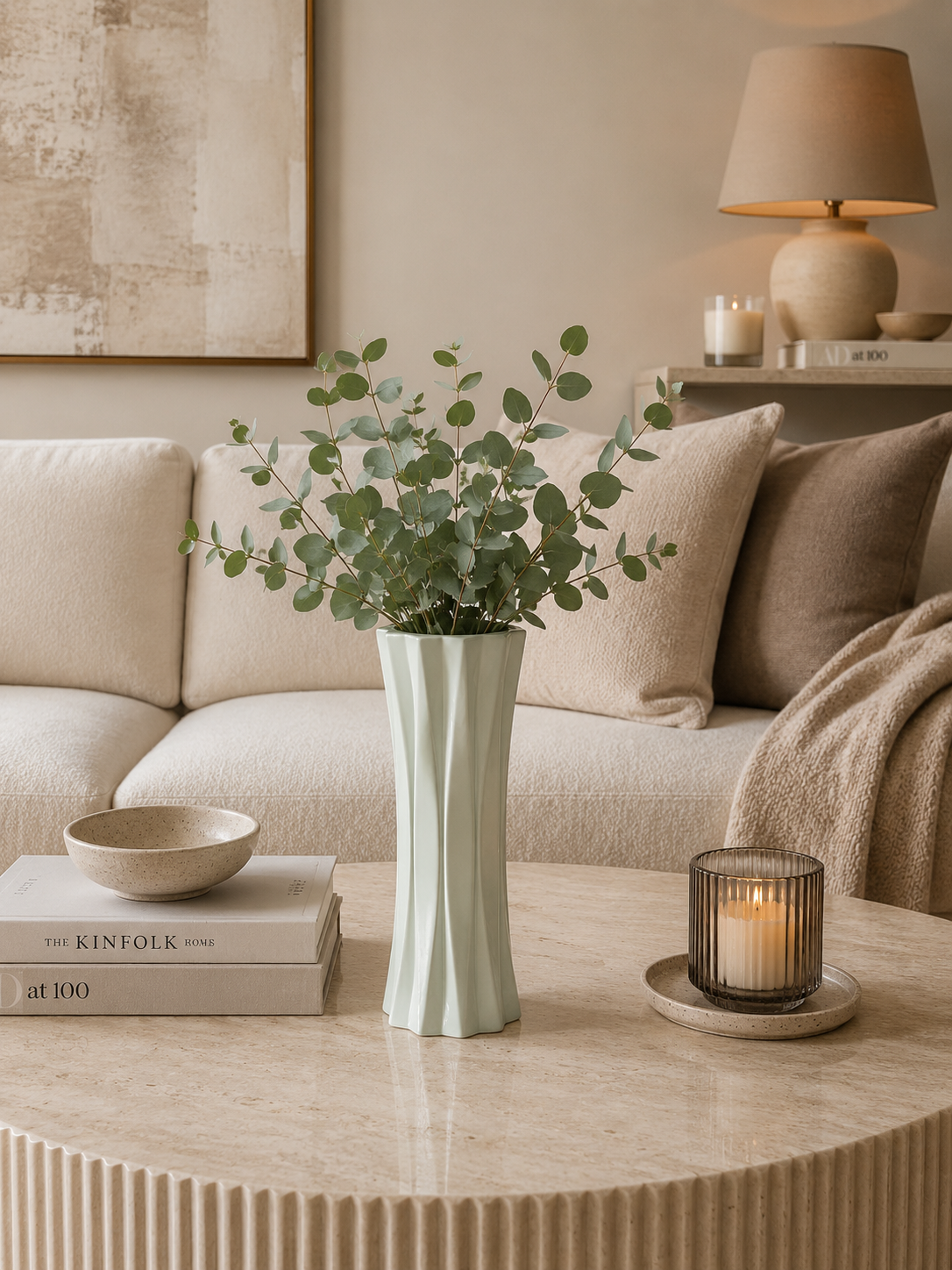 Vase en Céramique « Flûte » – vue commune aux modèles de la collection | ODECO