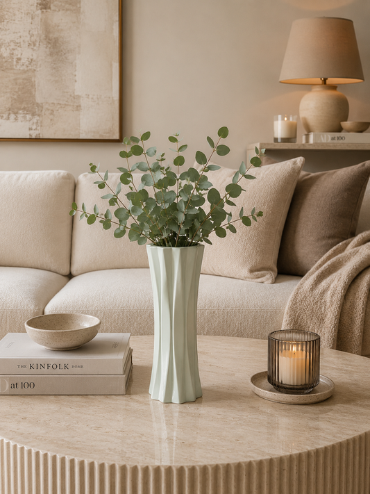 Vase en Céramique « Flûte » – vue commune aux modèles de la collection | ODECO
