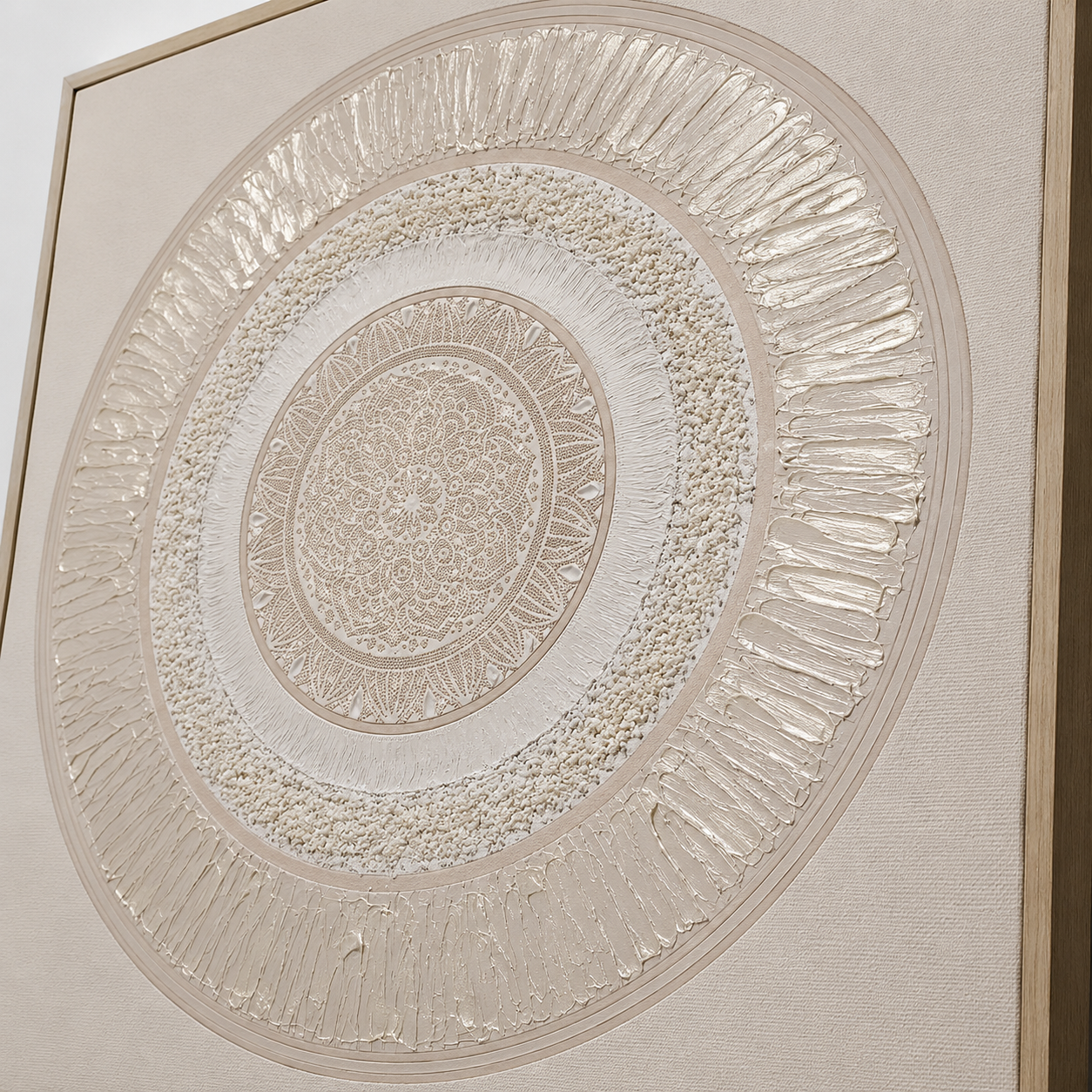 Mandala 3D Wall Art 80x80