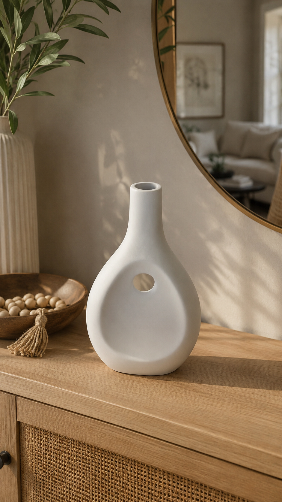 Vase en Céramique Petit Trou (GM)