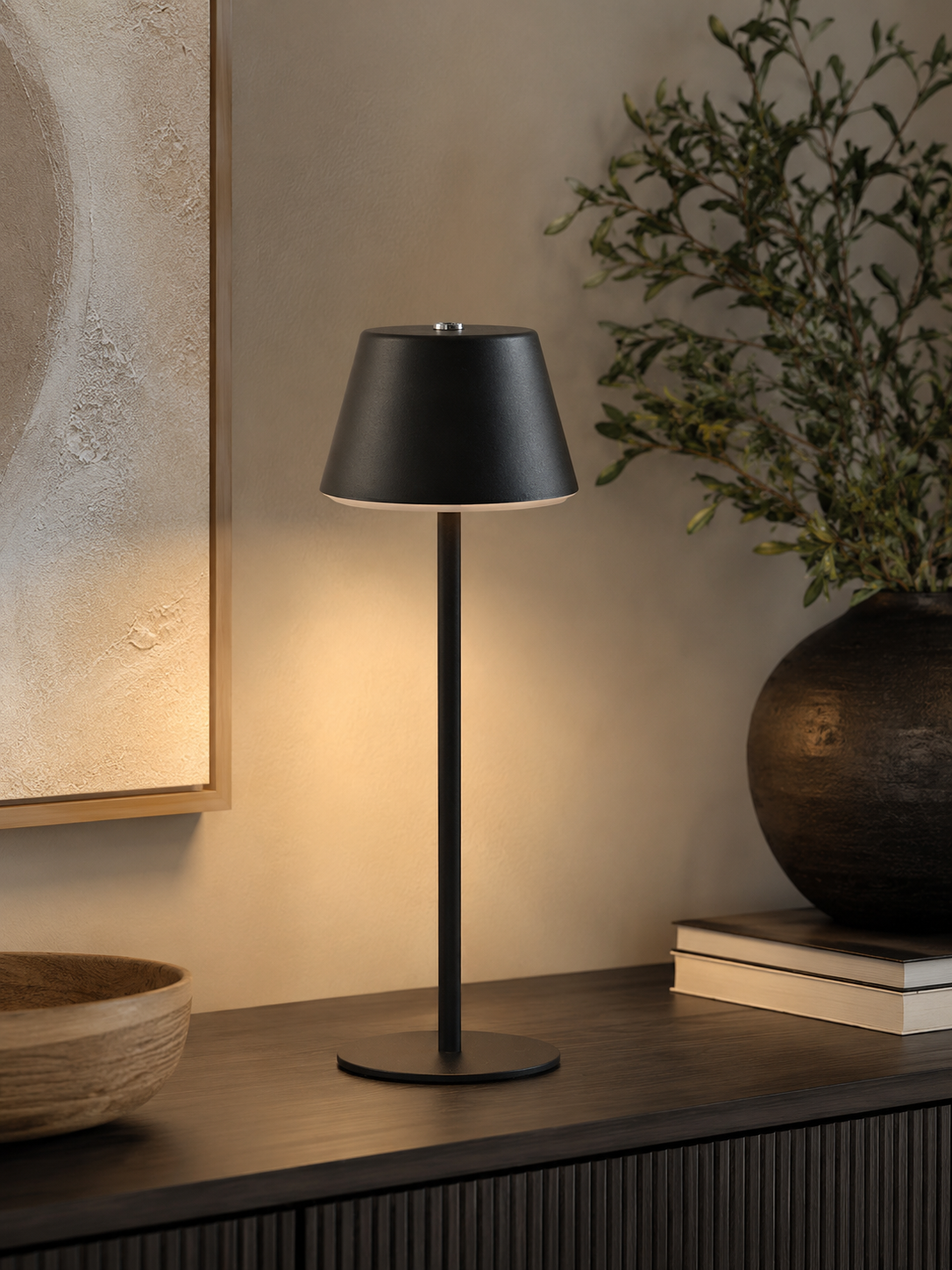 Lampe Rechargeable en métal Elancé Differentes Couleurs – vue 5 du produit | ODECO