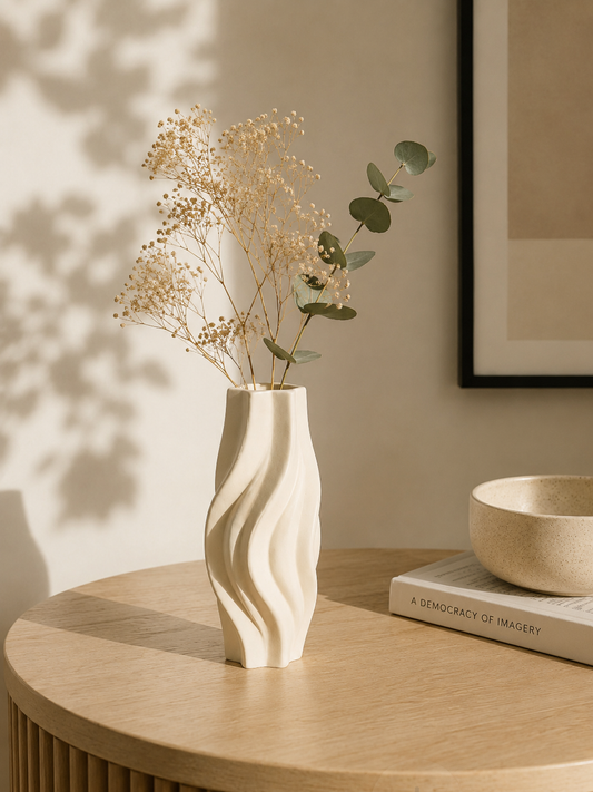 Vase en Céramique « Torsadé » (GM) – vue principale | ODECO