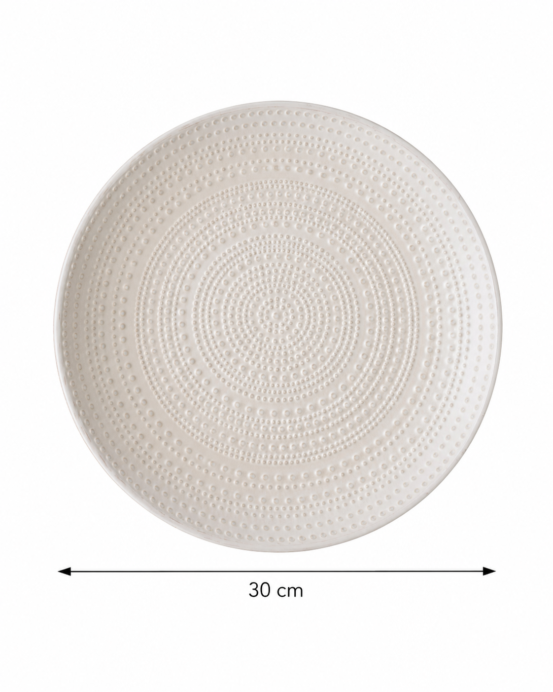 Plateau Décoratif Rond Bois – vue 4 du produit | ODECO