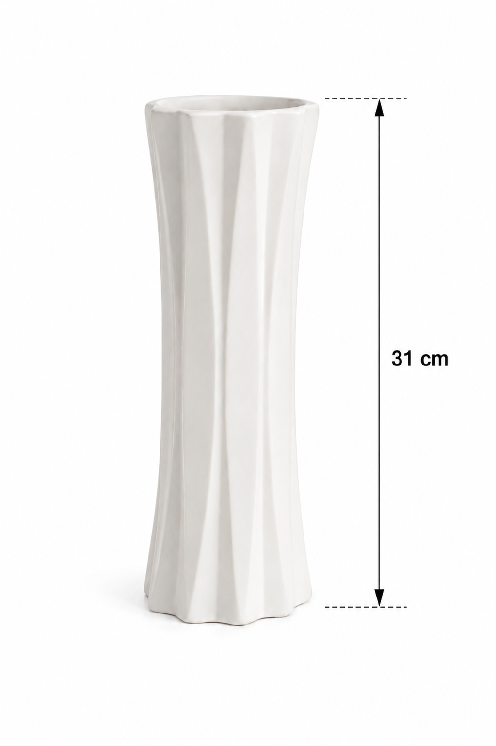 Vase en Céramique « Flûte » (GM) – vue 10 du produit | ODECO