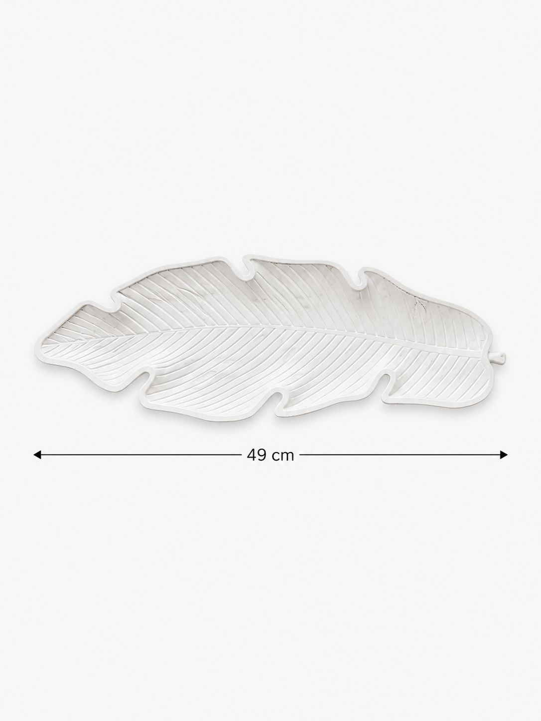 Plateau Décoratif Forme Feuille en Bois – vue 4 du produit | ODECO
