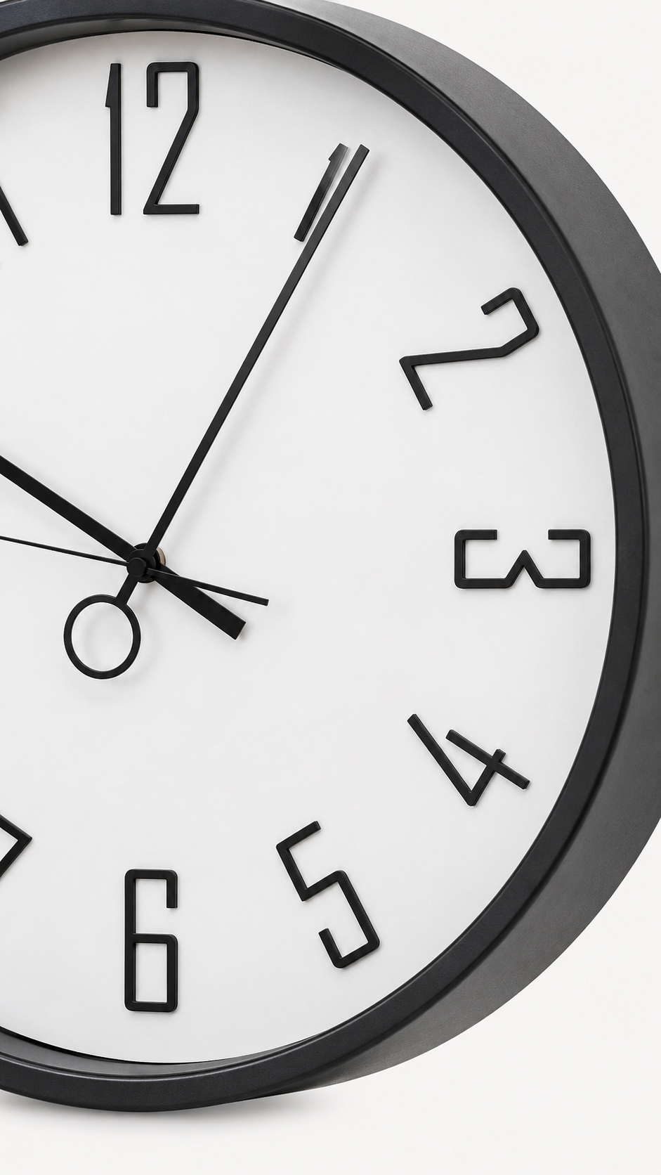 Horloge Murale 40cm Anneau – vue 8 du produit | ODECO