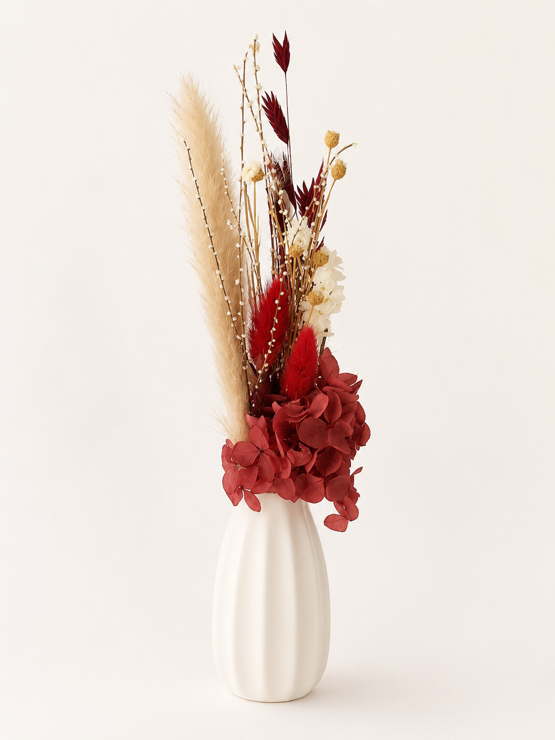 Mini Vase +fleures Séchées Multicouleurs – vue 12 du produit | ODECO