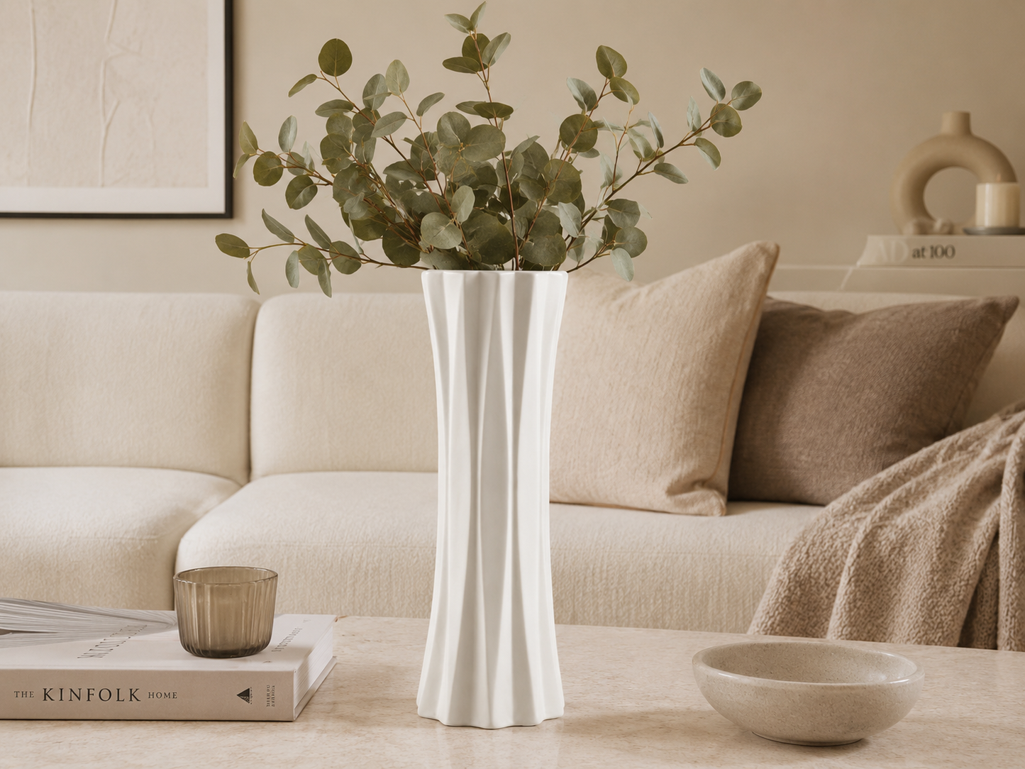 Vase en Céramique « Flûte » – vue commune aux modèles de la collection | ODECO
