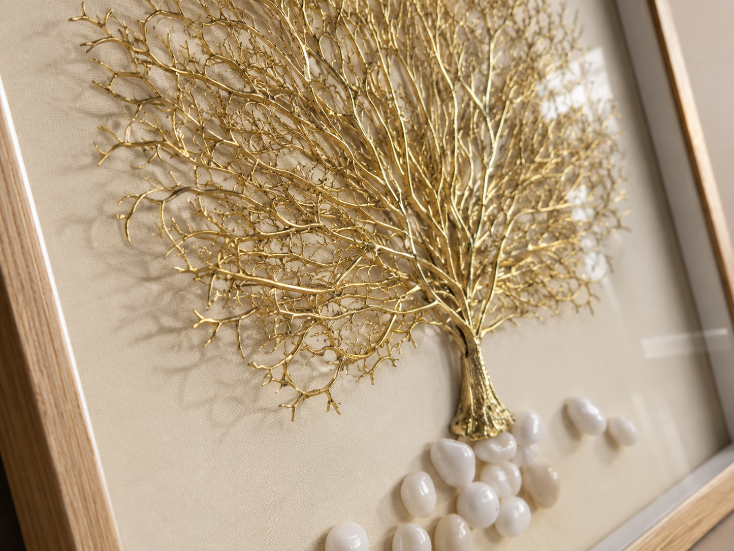 Golden Tree of Life 3D Wall Art 60*60