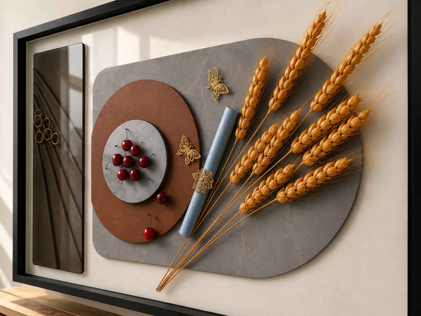 Kitchen Wall Art Place Mat Set