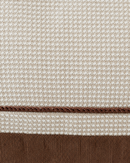 Coussin décoratif texturé avec base contrastante — vue 5, ODECO Boisbriand