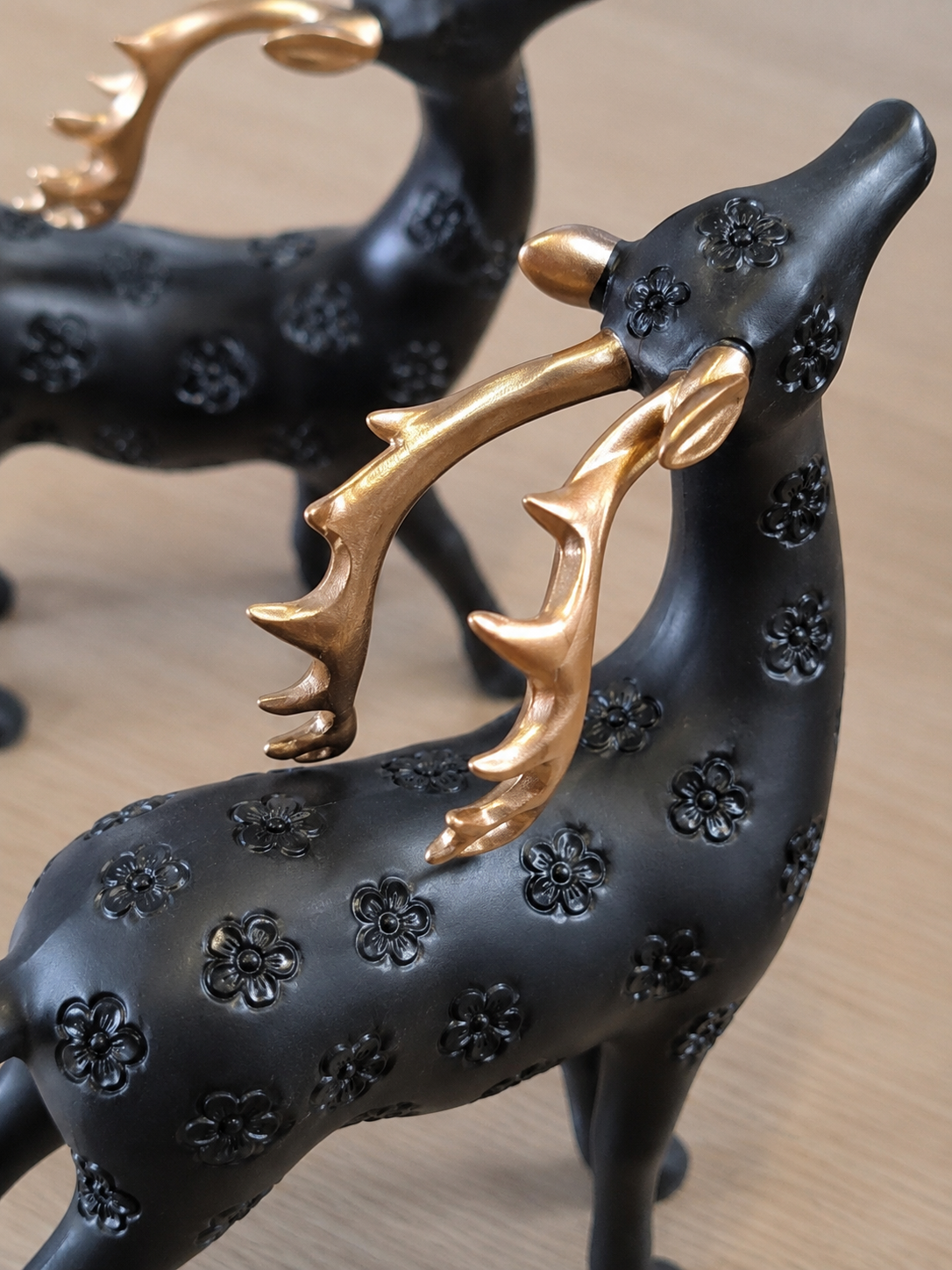 Figurine Duo Cerfs « Gardien de La Forêt » – vue 4 du produit | ODECO