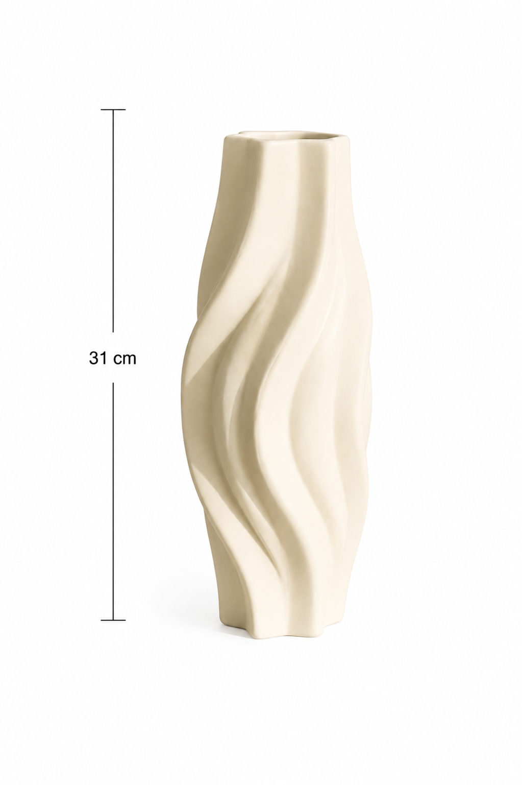 Vase en Céramique « Torsadé » (GM) – vue 11 du produit | ODECO