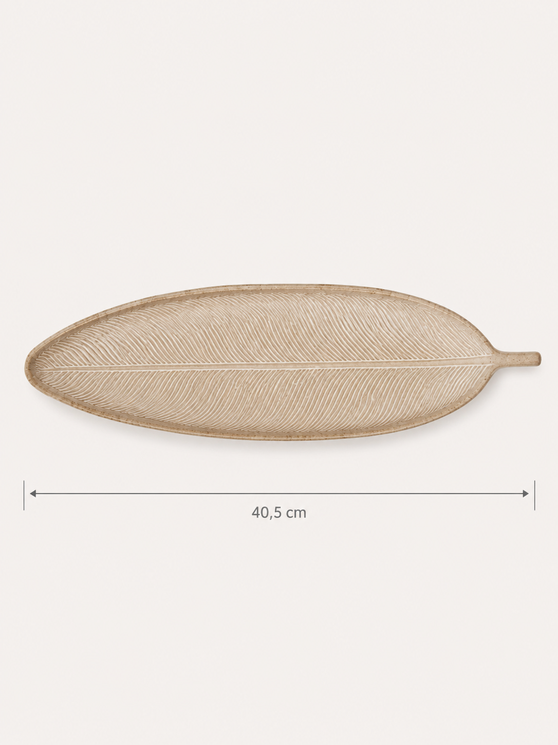 Plateau Décoratif « Plume » – vue 4 du produit | ODECO