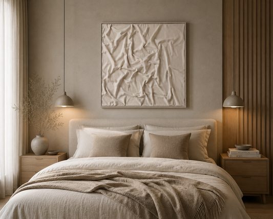 Wrinkled Embossed Painting 80*80
