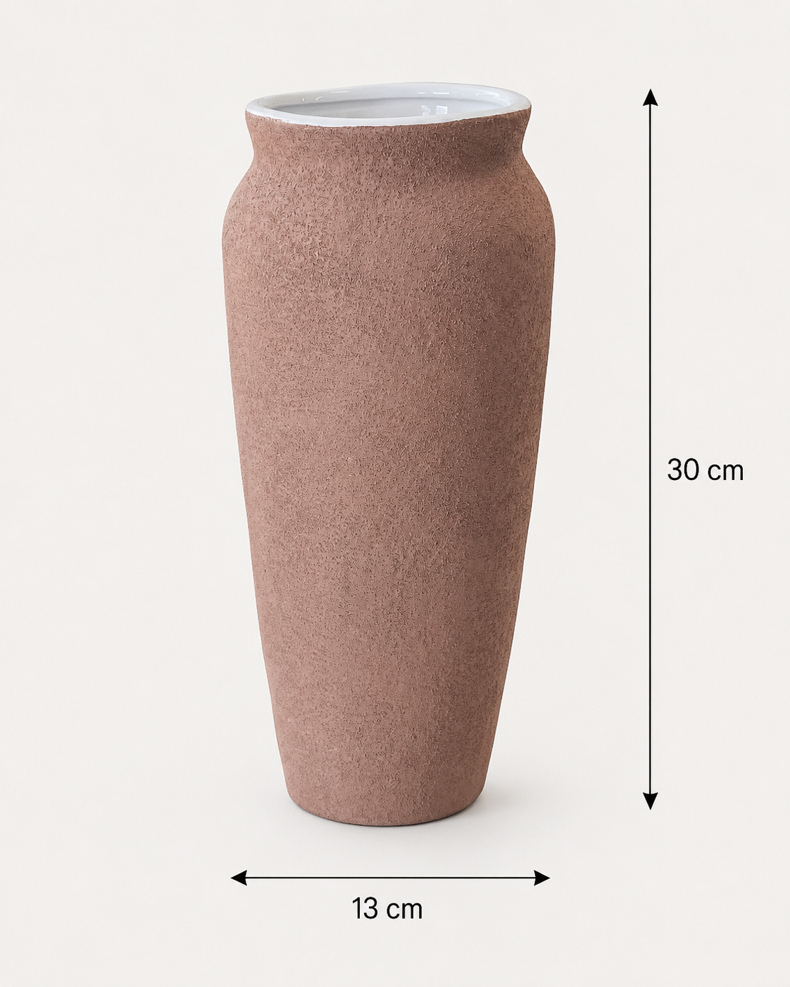 Vase en Terre Cuite « Bulbe » (PM) – vue 5 du produit | ODECO