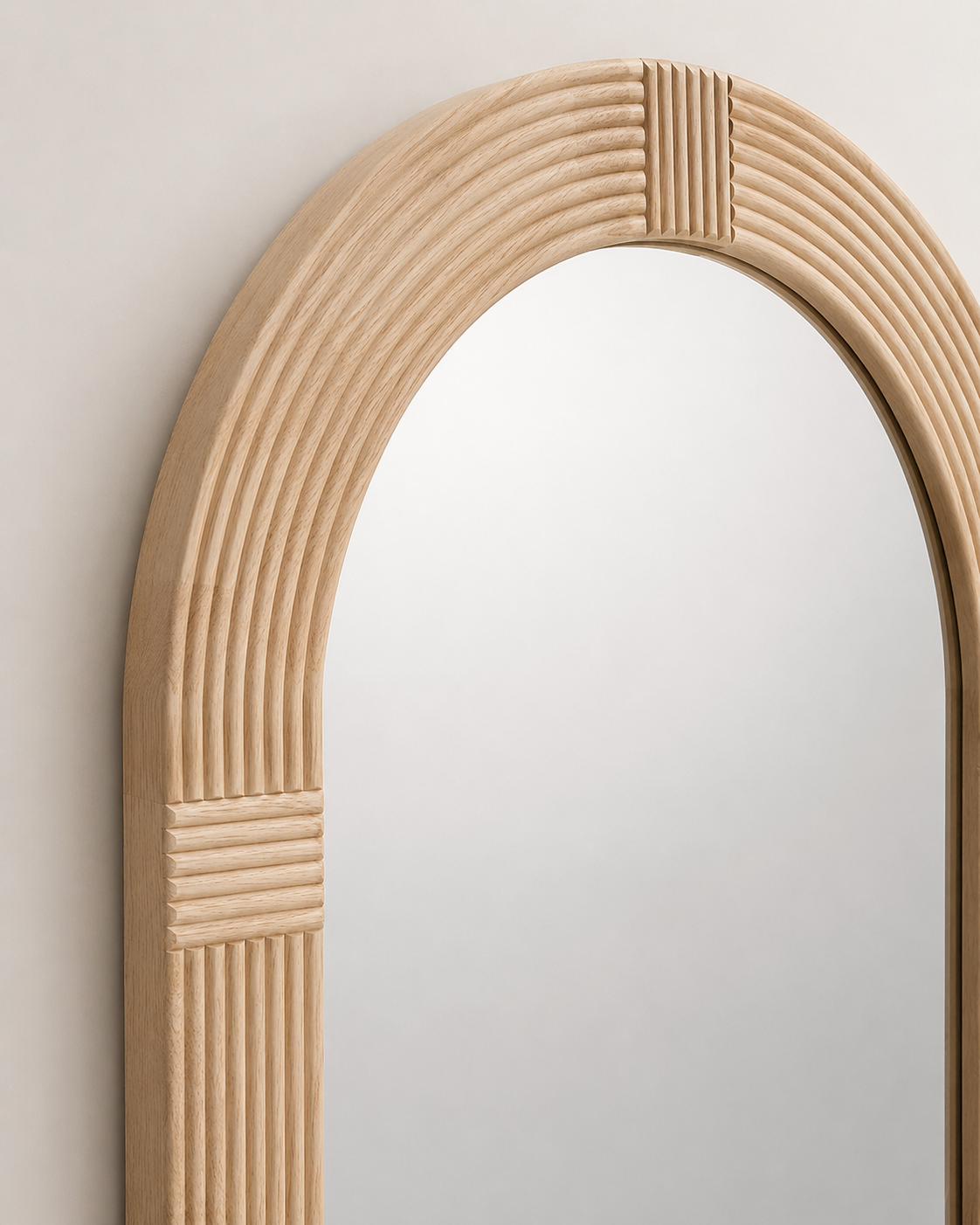 Miroir Ovale Boho – vue 3 du produit | ODECO