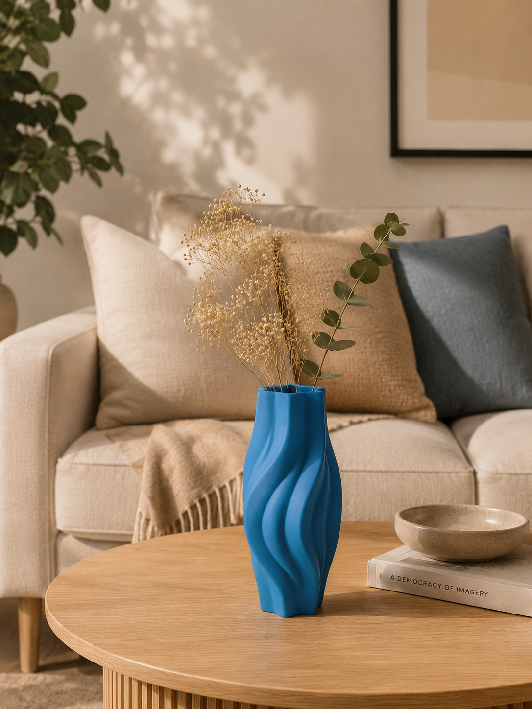 Vase en Céramique « Torsadé » (PM) – vue principale | ODECO