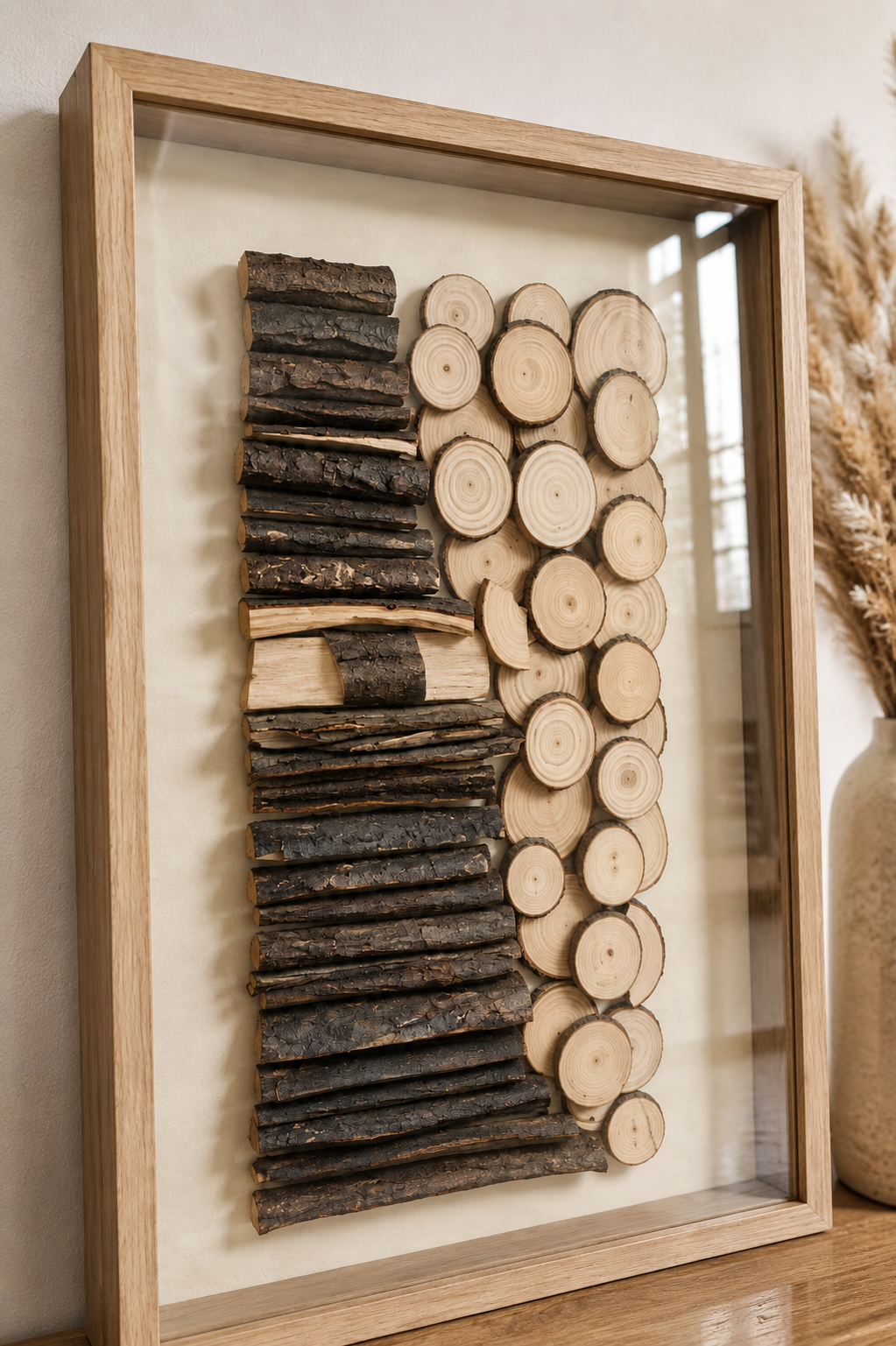 3D Log Canvas 40*60
