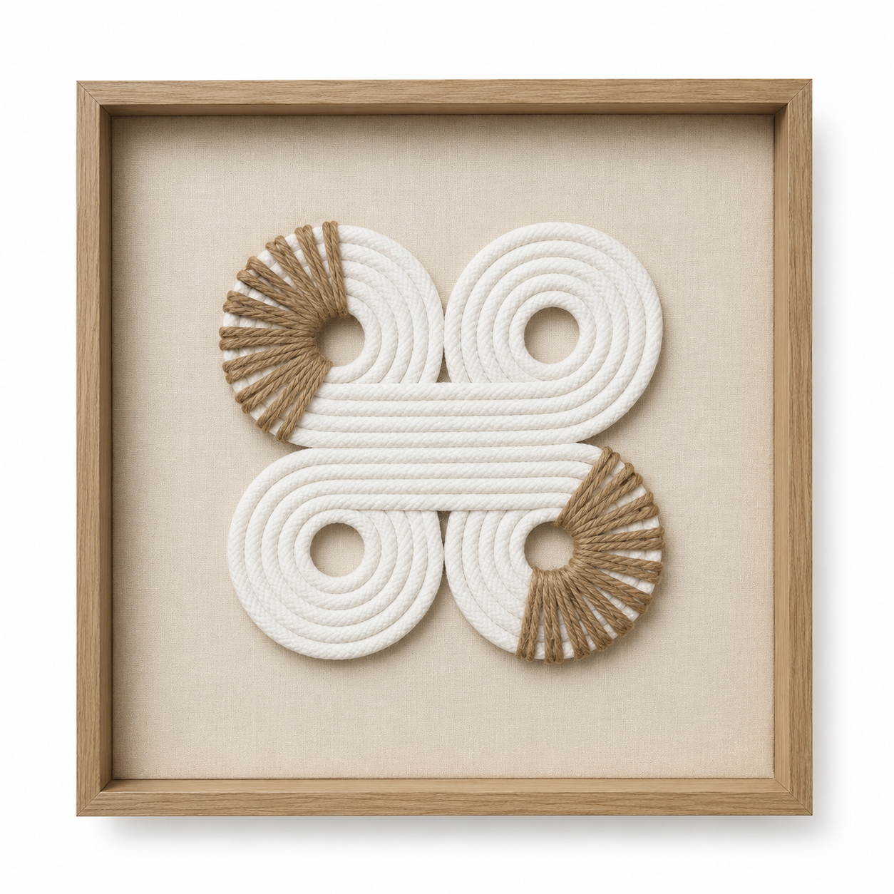 3D Decorative Eight-Shaped Painting 40*40