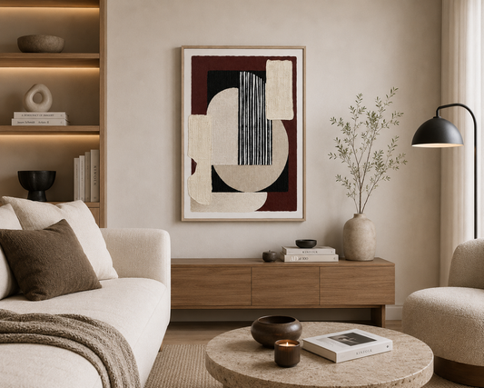 Abstract Painting On Canvas Marr 100*70