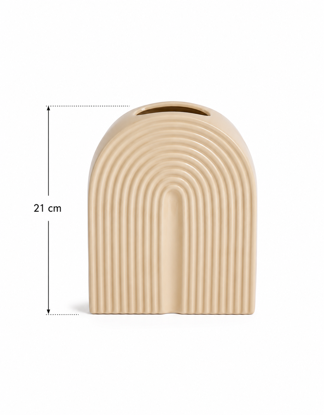 Vase en Céramique « Style Abstrait » (PM) – vue 12 du produit | ODECO
