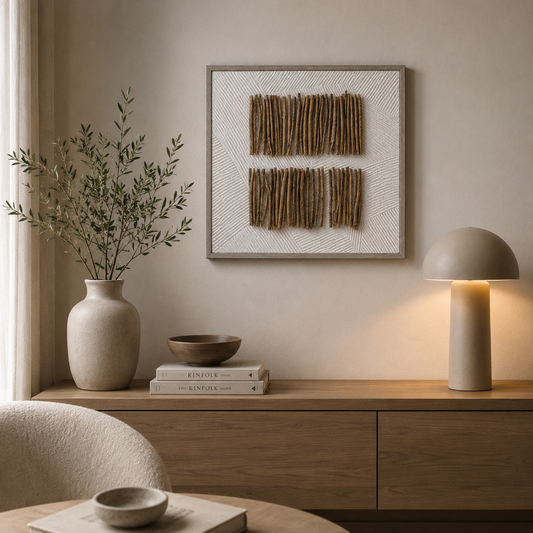 3D Wooden Ends Picture 40x40