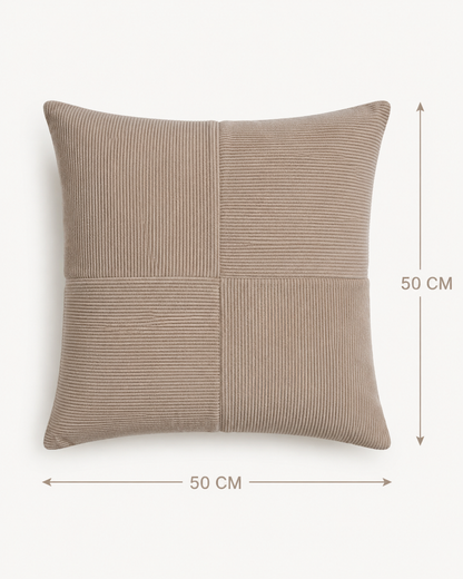 Coussin texturé à motifs quadrillés – 50 × 50 cm — vue 16, ODECO Boisbriand