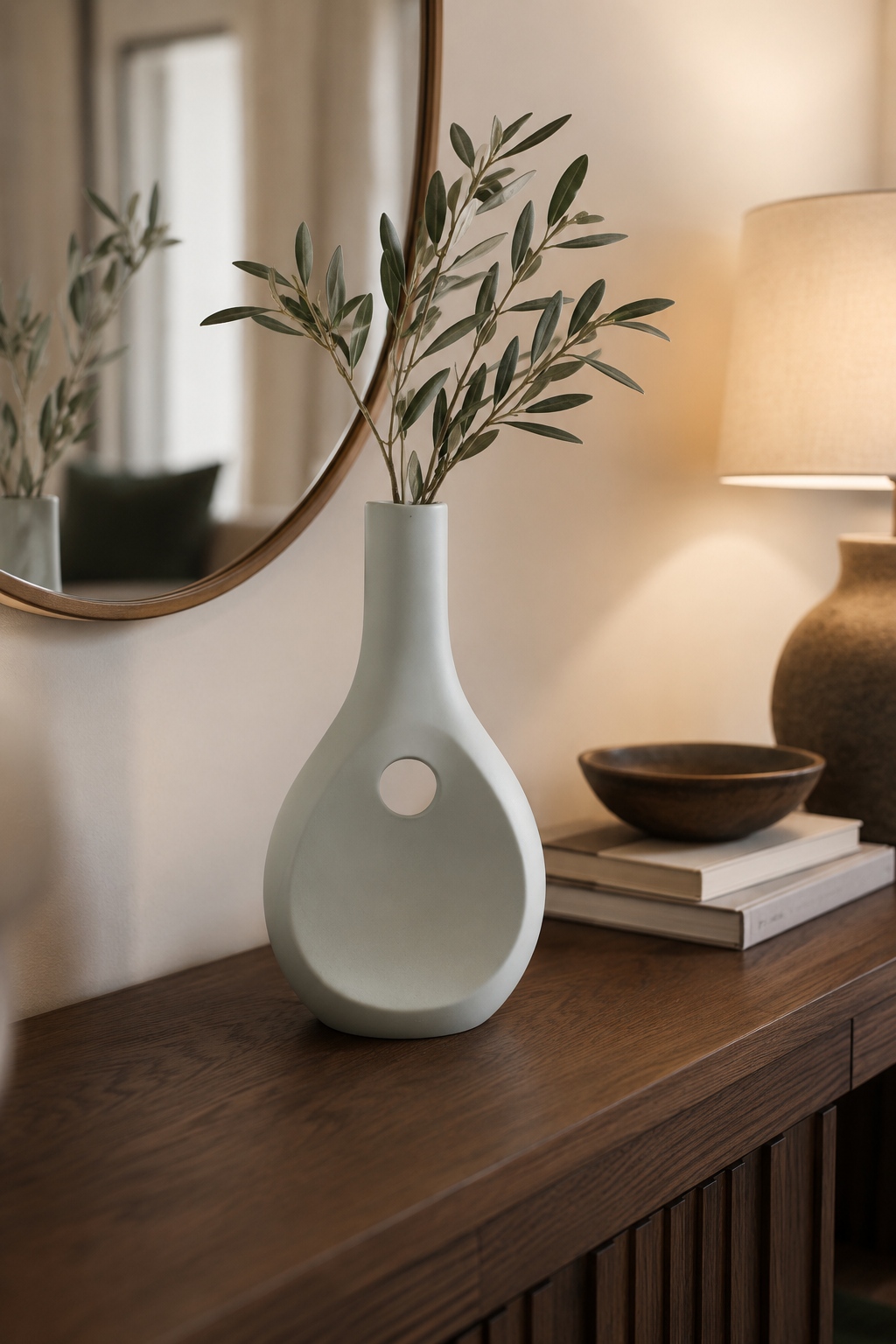 Vase en Céramique Petit Trou (GM)