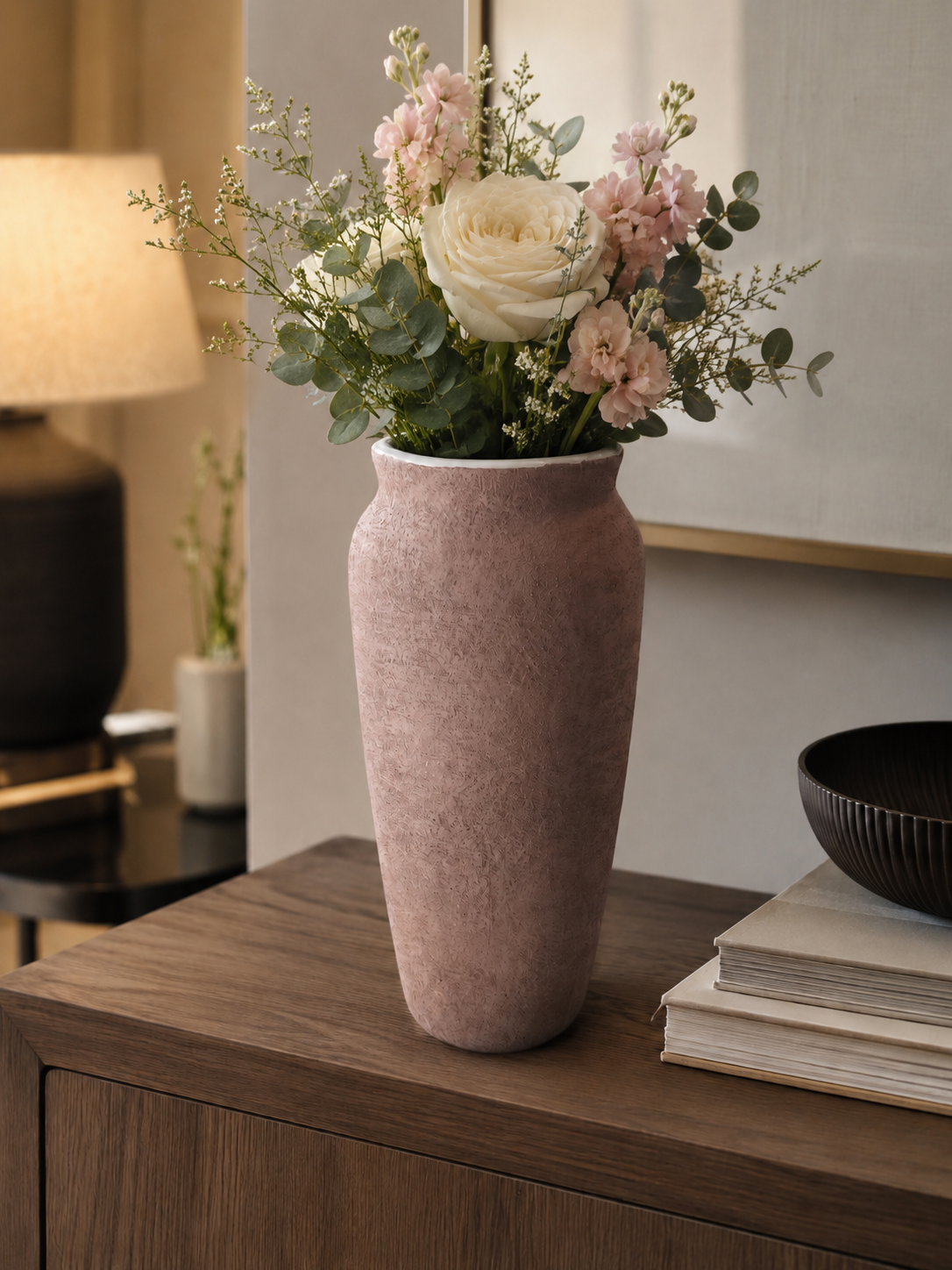 Vase en Terre Cuite « Bulbe » (GM) – vue principale | ODECO