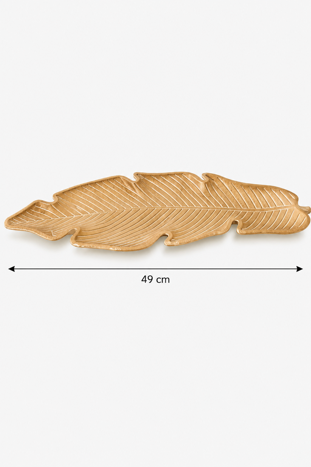 Plateau Décoratif Forme Feuille en Bois – vue 7 du produit | ODECO