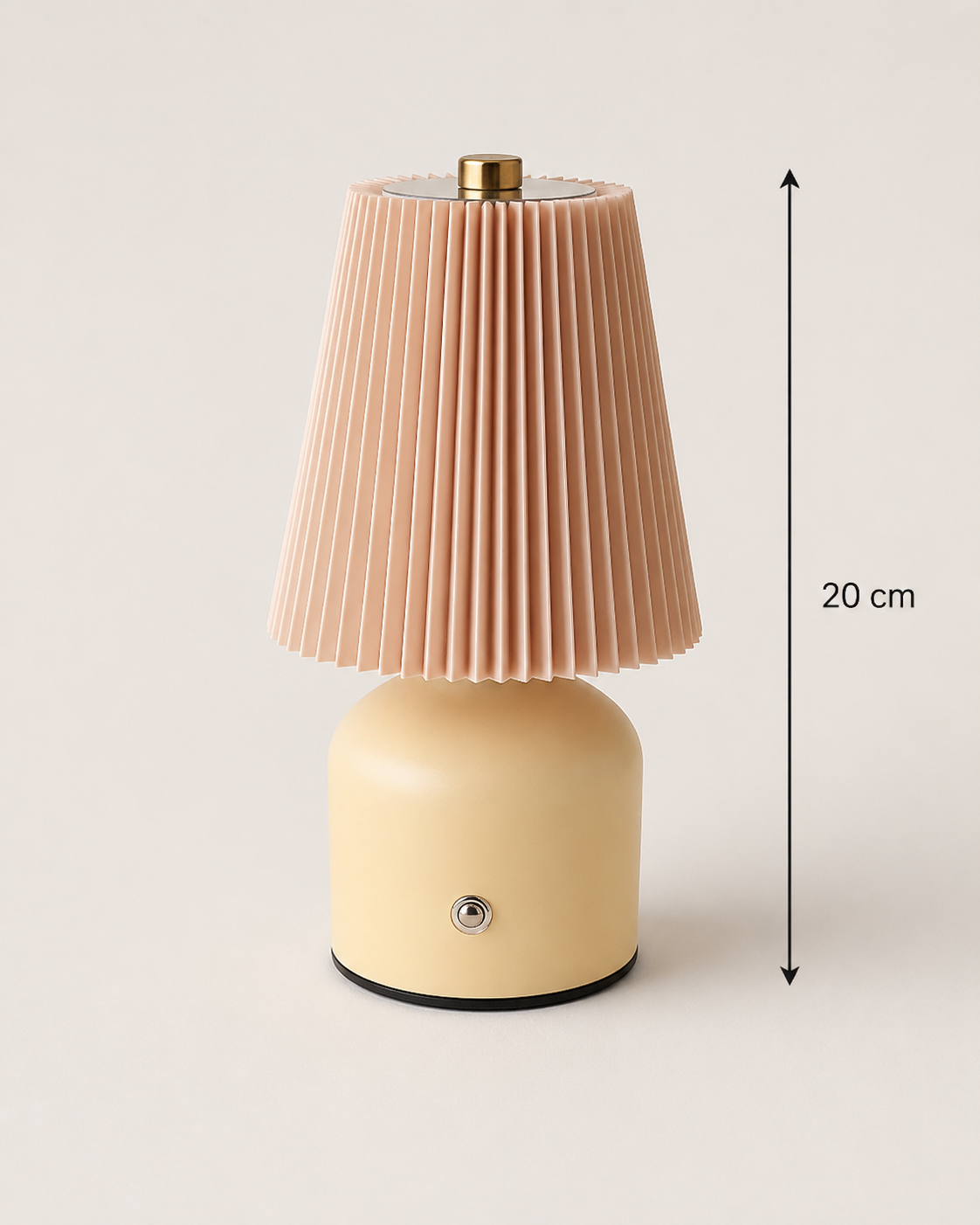 Lampe Rechargeable Vintage Noir, blanc, beige, bois – vue 14 du produit | ODECO