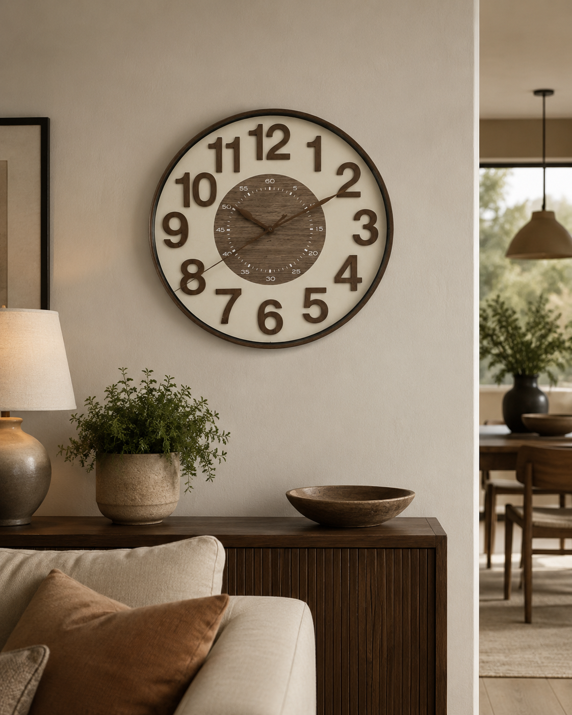 Horloge Murale 60cm – vue principale | ODECO