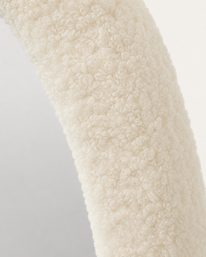 Miroir Fluffy Arc Pointu Blanc — vue 3, ODECO Boisbriand