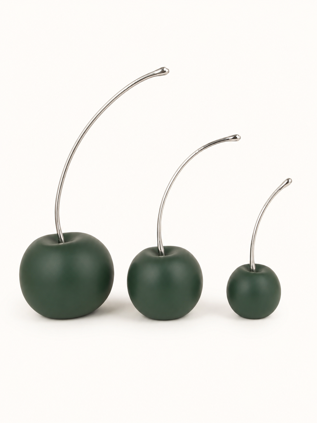 Figurine Trio Cerise – vue 6 du produit | ODECO