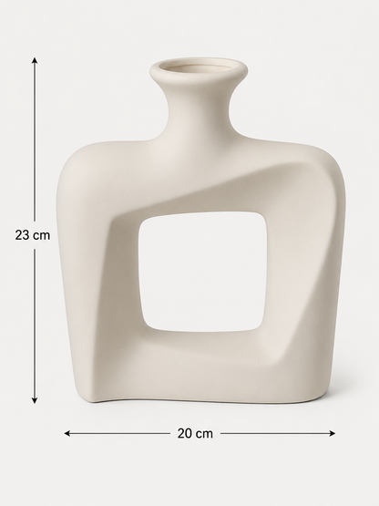 Vase en Céramique « Silhouette » (PM) — vue 9, ODECO Boisbriand