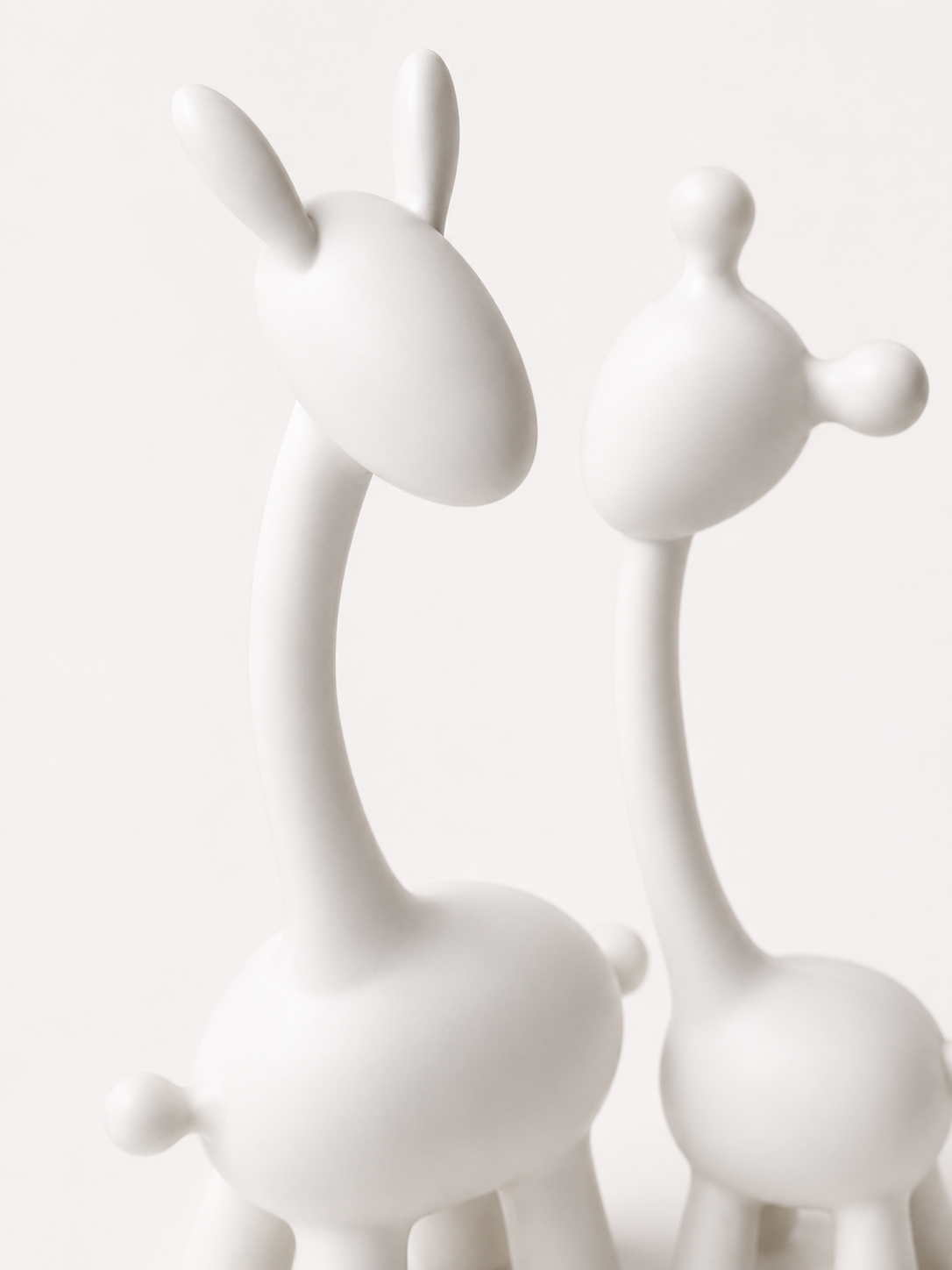Figurine Trio girafe – vue 8 du produit | ODECO